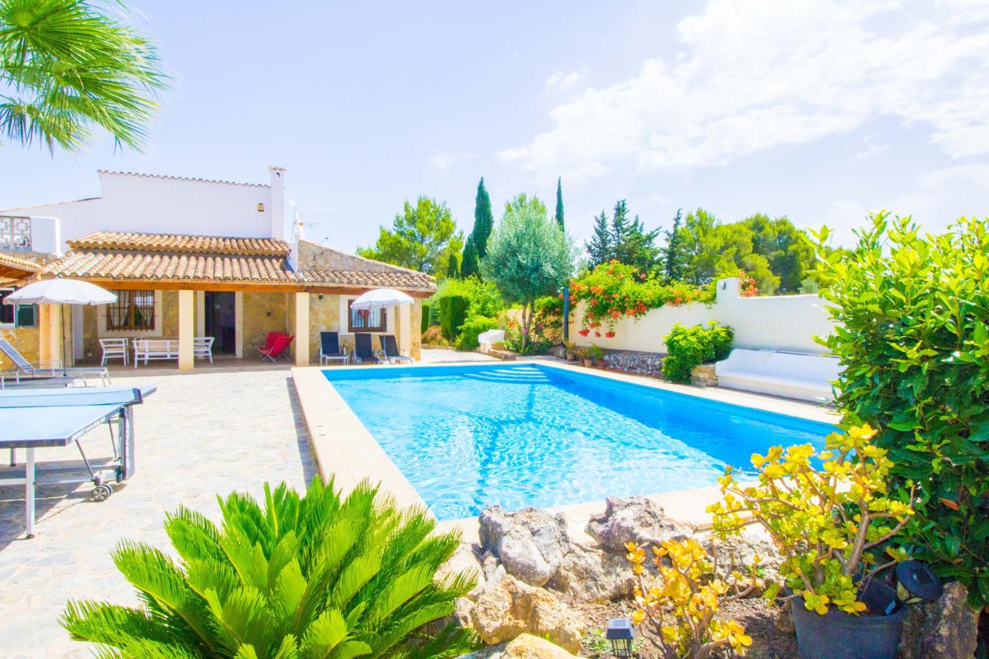 Perfecta Villa Para Vacaciones Con Wifi Y A/C Pollença Exteriör bild